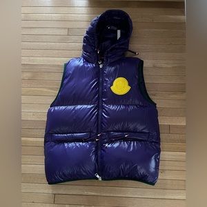 Moncler Genius 1952 Lorent Vest - Double Hoods - Purple - Size 2XL (5)